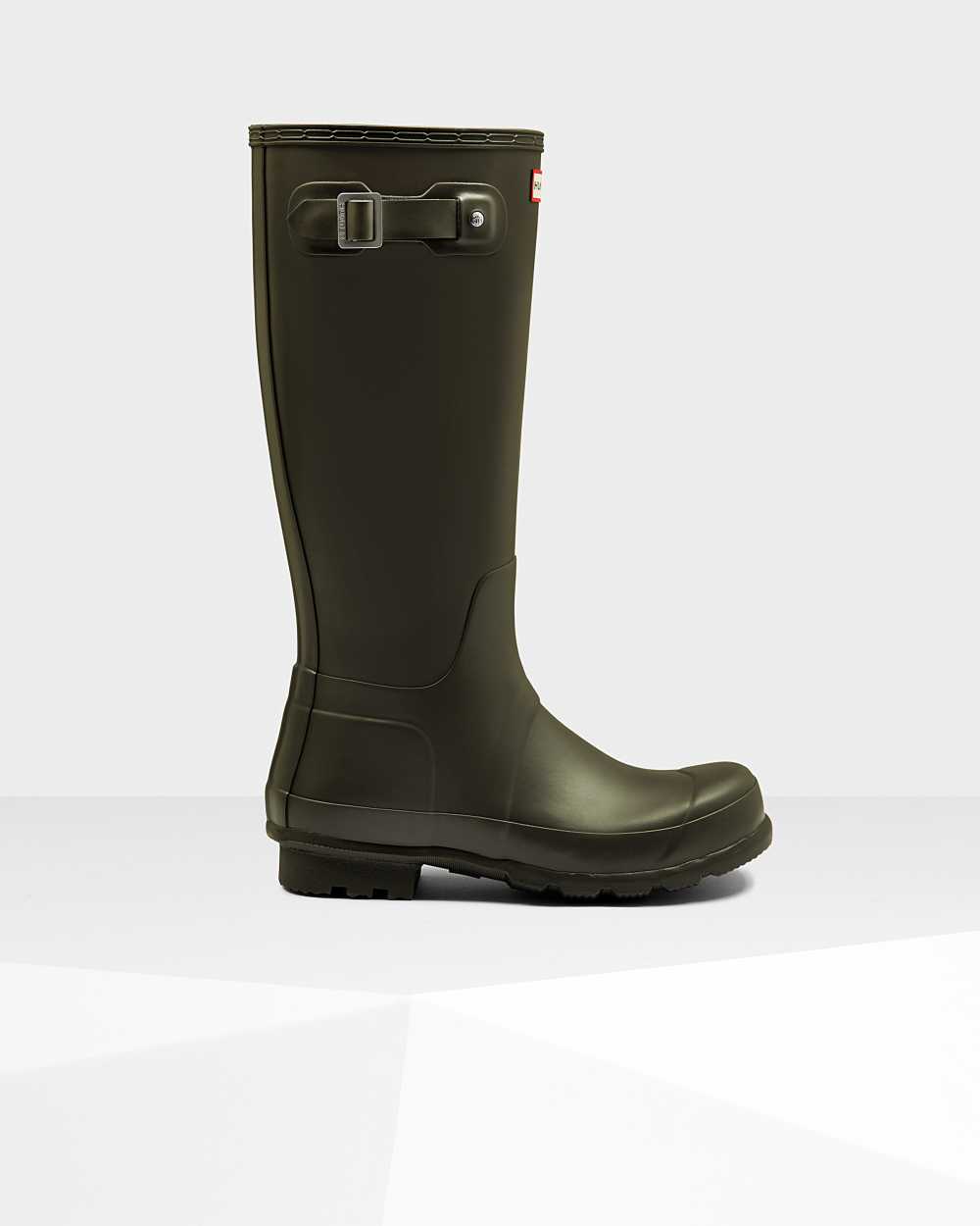 Hunter Men's Original Tall Wellington Boots Green,LDFU96810